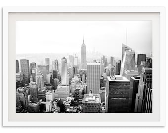 Fine Art Photography Print - Black and White New York City Wall Art Framed Urban Lifestyle Home Decor