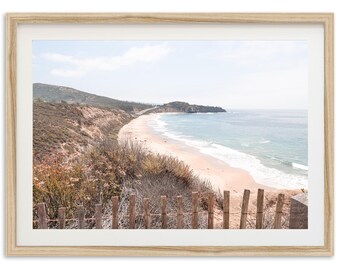 Framed Laguna Beach Print | California Coastal Photography Wall Art, Crystal Cove