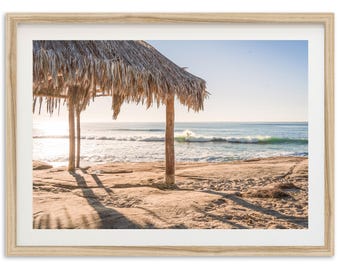 Framed Surf Photography Print | Windansea, La Jolla, San Diego Beach Decor, Coastal Wall Art