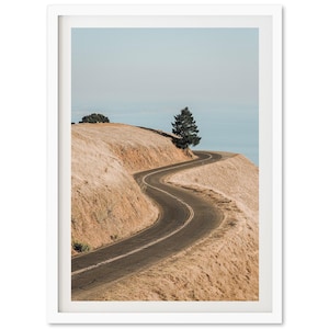 Fine Art Photography Print - California Pacific Coastal Highway Ocean Lifestyle Framed Home Wall Decor