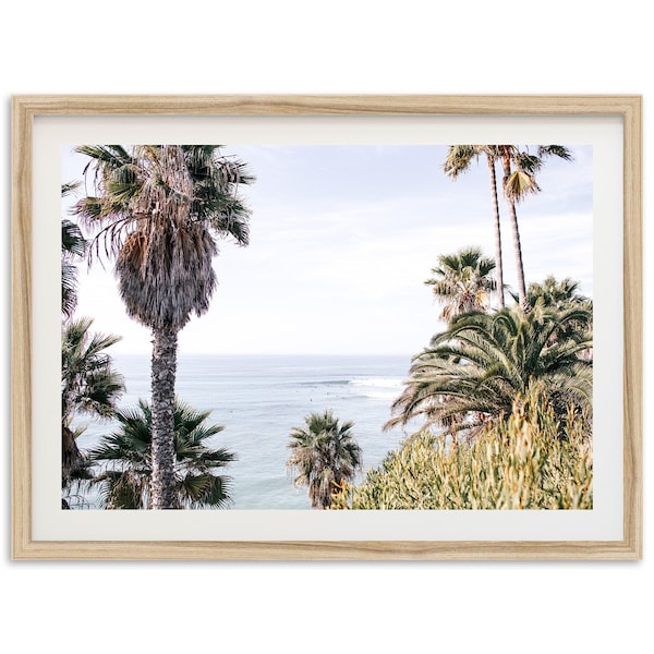 Fine Art Surf Photography Print - California Swamis Beach Wall Art San Diego Ocean Framed Fine Art Photography Home Wall Decor