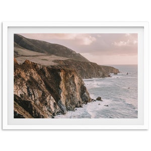 Fine Art Big Sur Ocean Print - California Beach Lifestyle Surf Landscape Framed Fine Art Photography Home Wall Decor