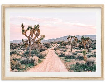 Fine Art Joshua Tree Photography Print - Desert Wall Art Framed Landscape California Nature Home Decor