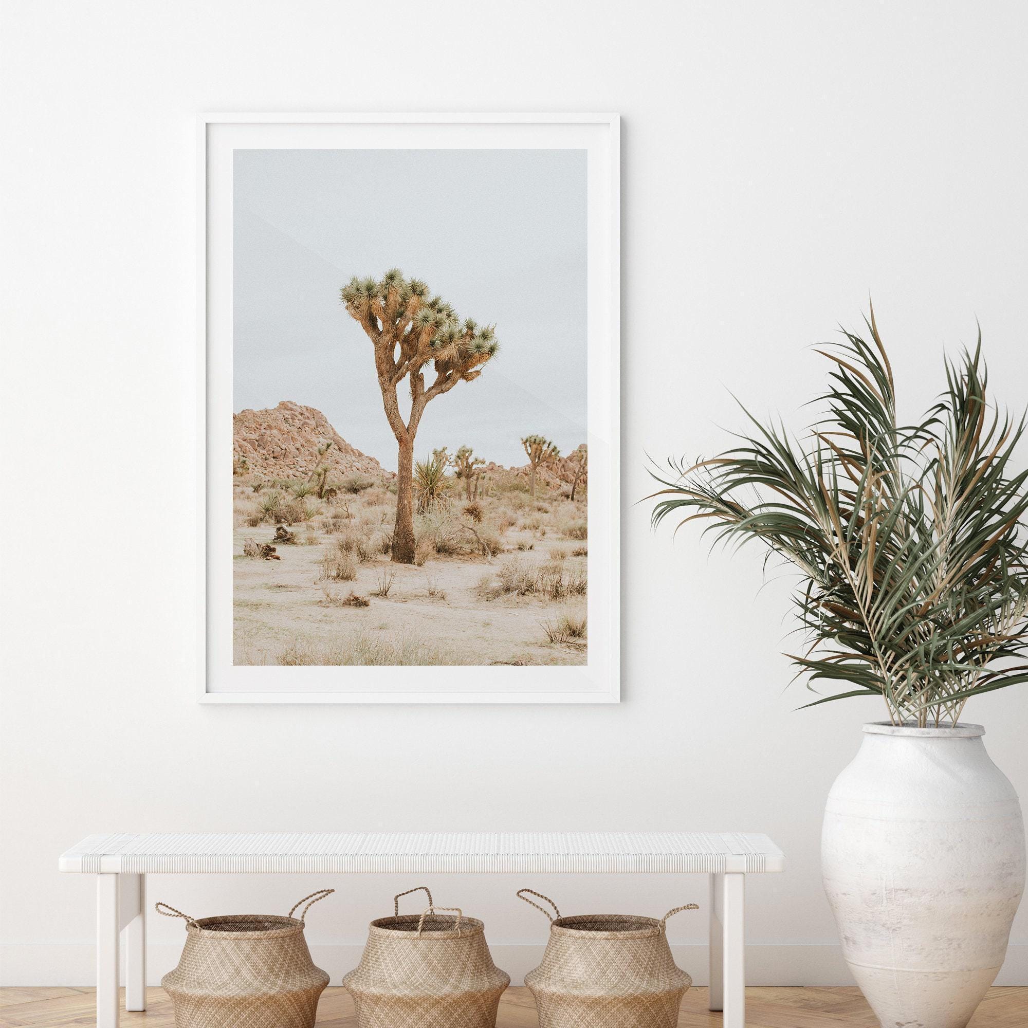 Framed Joshua Tree Fine Art Print | Desert Photography, Western Wall ...