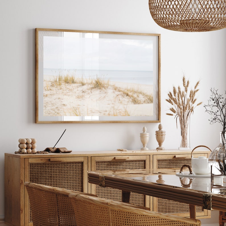 Fine Art Sandy Beach Print Relaxing Ocean Framed Fine Art Etsy