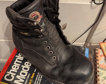 Vintage 1960's Red Wing Leather Boots, Rare, New, Never Worn