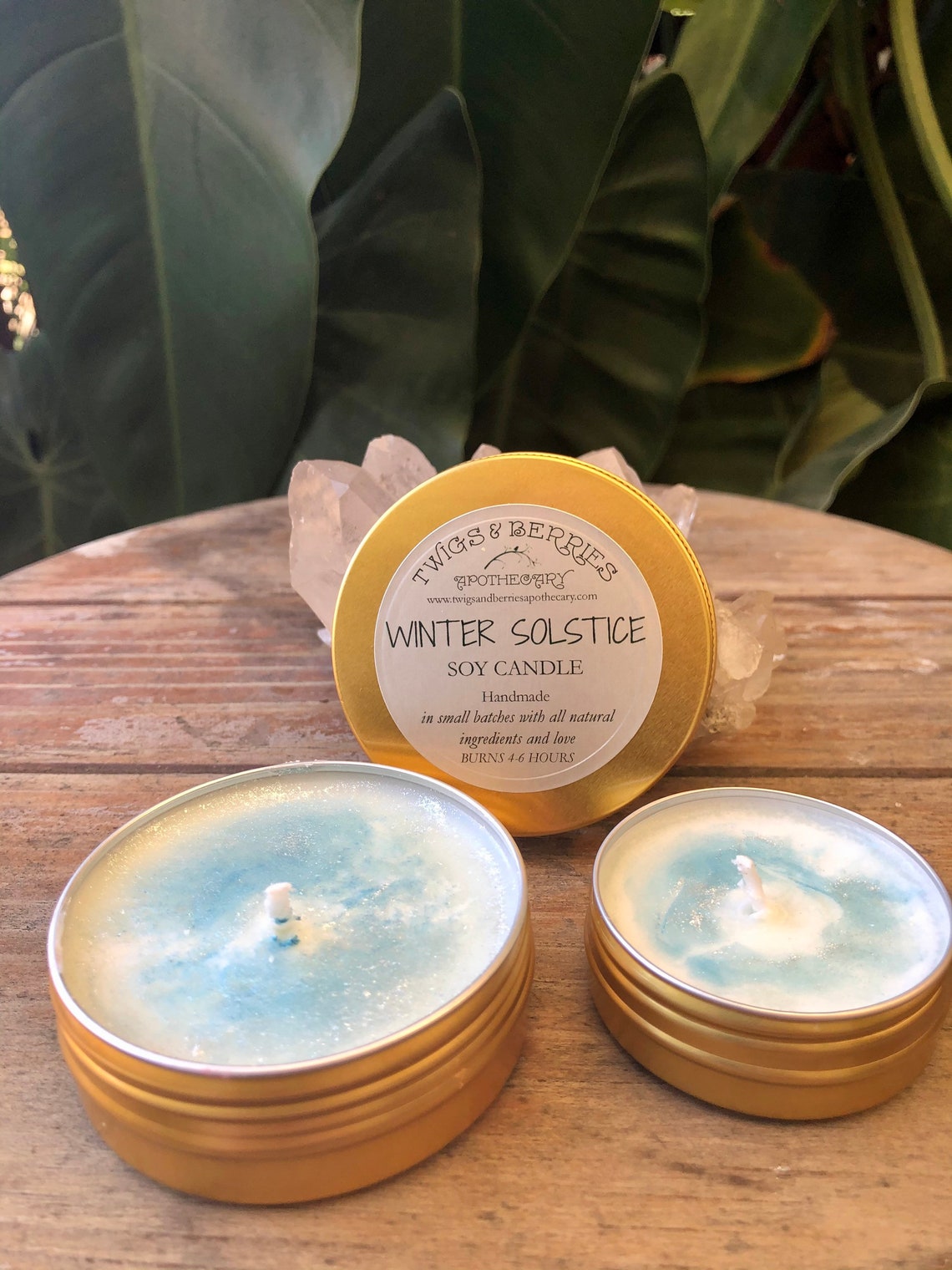 Winter Solstice Candle Etsy