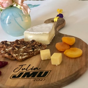 College Acceptance | Commitment Gift | High School Graduation | Charcuterie | Cutting Board | CUSTOMIZABLE  | Kitchen Decor | Grad Party
