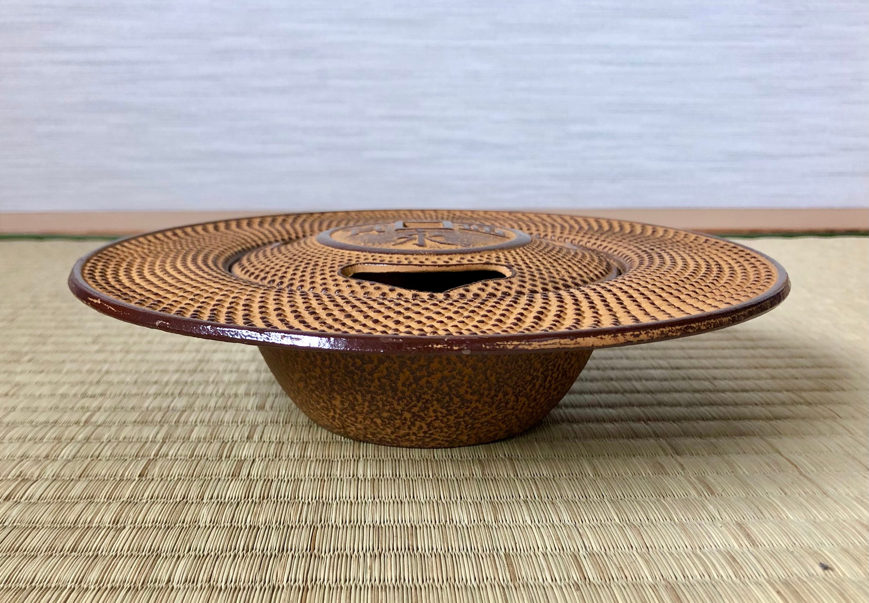 Vintage Japanese IWACHU Nambu 南部 Cast Iron Incense Burner Etsy