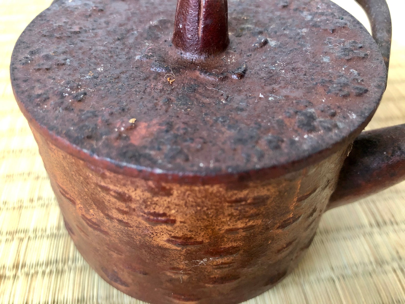 Vintage Japanese Nanbu tekki Ironware Kettle Teapot 260ml 南部鉄器 Etsy