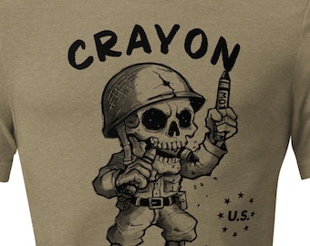 Marine Corps Crayon Eater T-Shirt