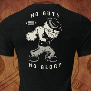No Guts No Glory T-Shirt, American Vintage Shirt, Retro Patriot T-shirt, Patriot T Shirt, American Tee, Veteran T Shirt, Retro Cartoon Shirt