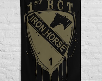 Flagge der 1. Brigade des US-Heeres