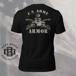 Army Armor 100% Cotton Black Military Shirt