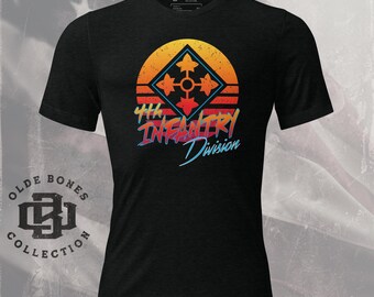 T-Shirt der 4. Infanteriedivision der US-Armee