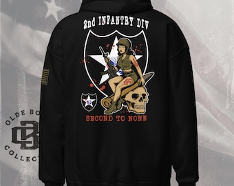 Kapuzenpullover der 2. US-Infanteriedivision