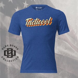 Tri-Blend Blue Tacticool T-Shirt