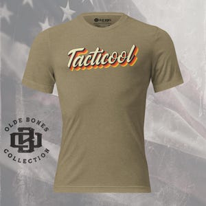 Tri-Blend Olive Tacticool Military T-Shirt