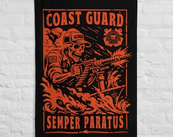 Sempre Paratus-Flagge der Küstenwache