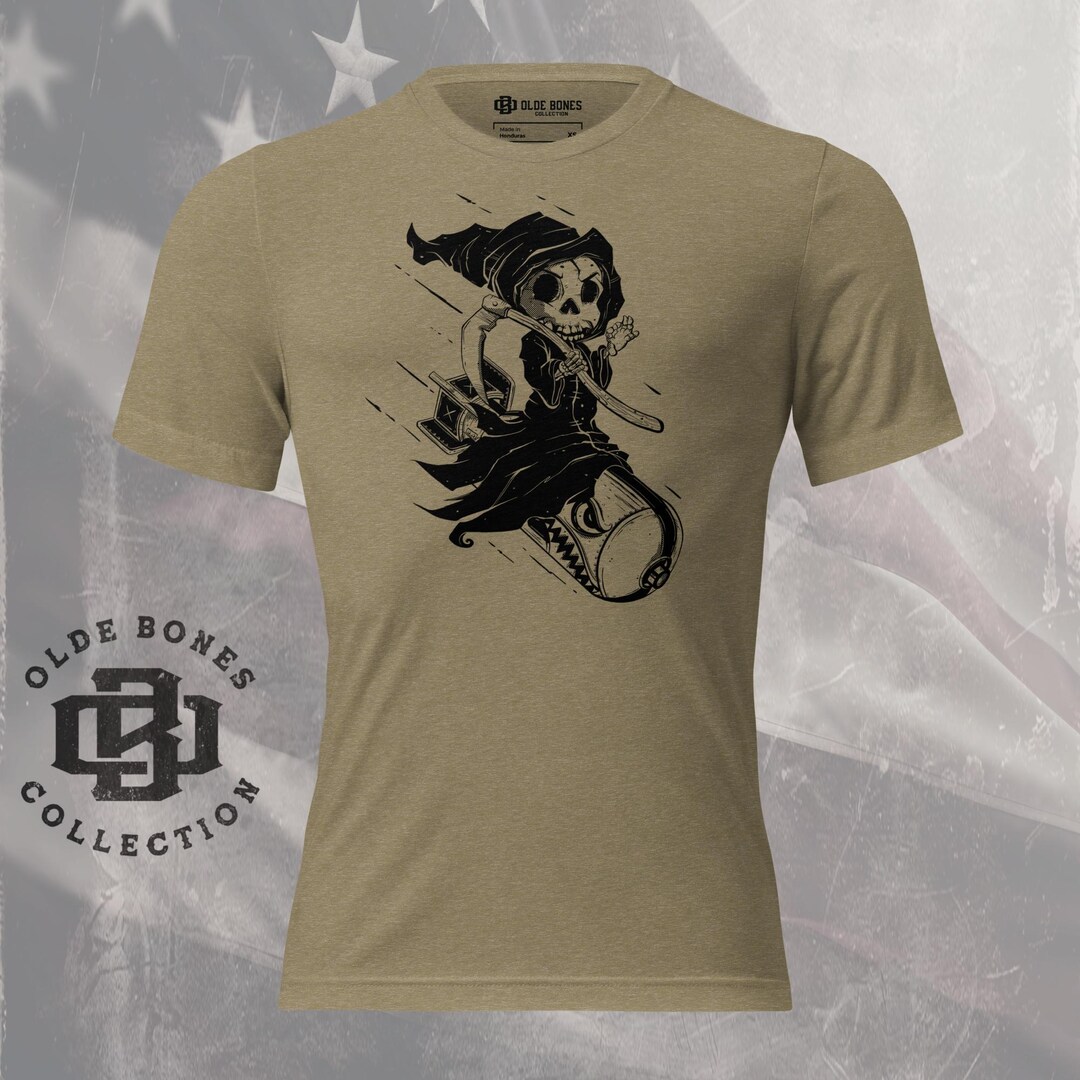 Green Keeper Grim Reaper Cotton Tee