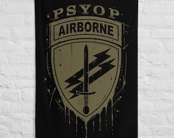 Army PSYOP Flag, Psychological Operations Military Graphic