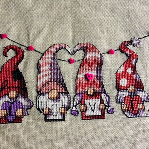Love gnomes unframed picture