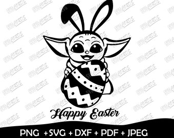Download Easter Yoda Etsy