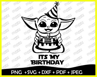 Download Yoda Birthday Etsy
