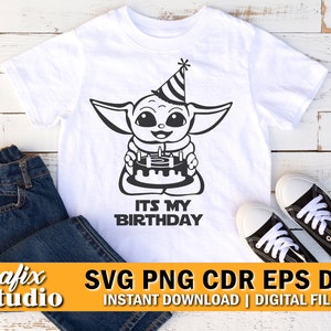 Baby Yoda Svg, Its My Birthday, Baby Yoda Birthday Svg, Yoda Birthday, Mandolorian Svg, Mandalorian,| This is the Way, Star Wars,
Grogu svg, Baby Yoda svg, The Child svg, Kid svg, The Mandalorian svg, Star Wars svg, Grogu Cut File
