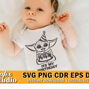 Baby Yoda Svg, Its My Birthday, Baby Yoda Birthday Svg, Yoda Birthday, Mandolorian Svg, Mandalorian,| This is the Way, Star Wars,
Grogu svg, Baby Yoda svg, The Child svg, Kid svg, The Mandalorian svg, Star Wars svg, Grogu Cut File