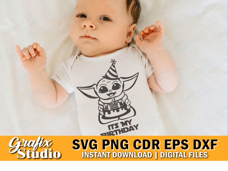 Baby Yoda Svg, Its My Birthday, Baby Yoda Birthday Svg, Yoda Birthday, Mandolorian Svg, Mandalorian,| This is the Way, Star Wars,
Grogu svg, Baby Yoda svg, The Child svg, Kid svg, The Mandalorian svg, Star Wars svg, Grogu Cut File