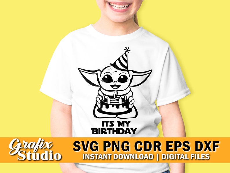 Baby Yoda Svg, Its My Birthday, Baby Yoda Birthday Svg, Yoda Birthday, Mandolorian Svg, Mandalorian,| This is the Way, Star Wars,
Grogu svg, Baby Yoda svg, The Child svg, Kid svg, The Mandalorian svg, Star Wars svg, Grogu Cut File