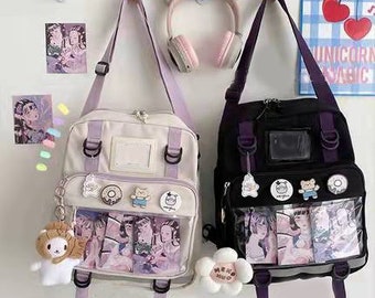 Gumstyle Toaru Kagaku no Railgun Backpack Anime School Bag Classic Schoolbag Black Gumstyle Toaru Kagaku no Railgun Backpack Anime School Bag Classic Schoolbag Black