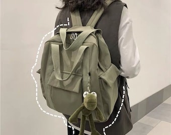 cute green backpacks
