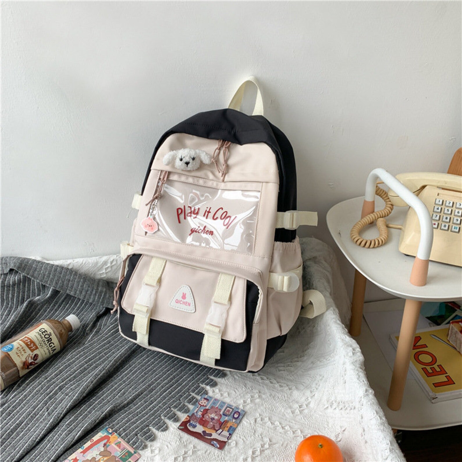 Backpack Big ITA Backpack Daily Backpack Student Backpack Etsy UK