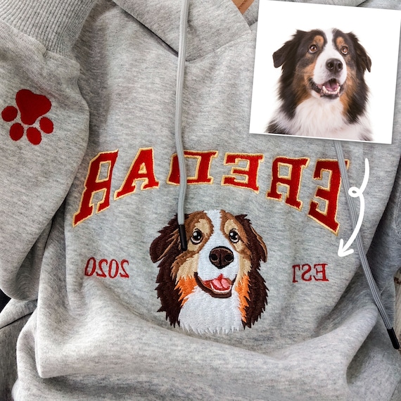 Personalized Pet Photo Hoodie Personalized Pet Photo Hoodie
