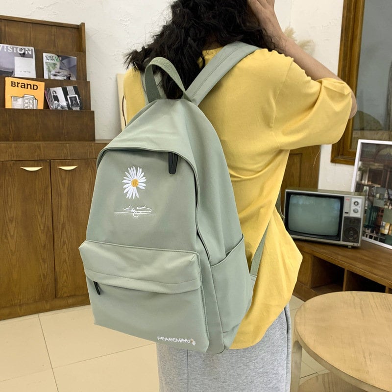 flower book bag