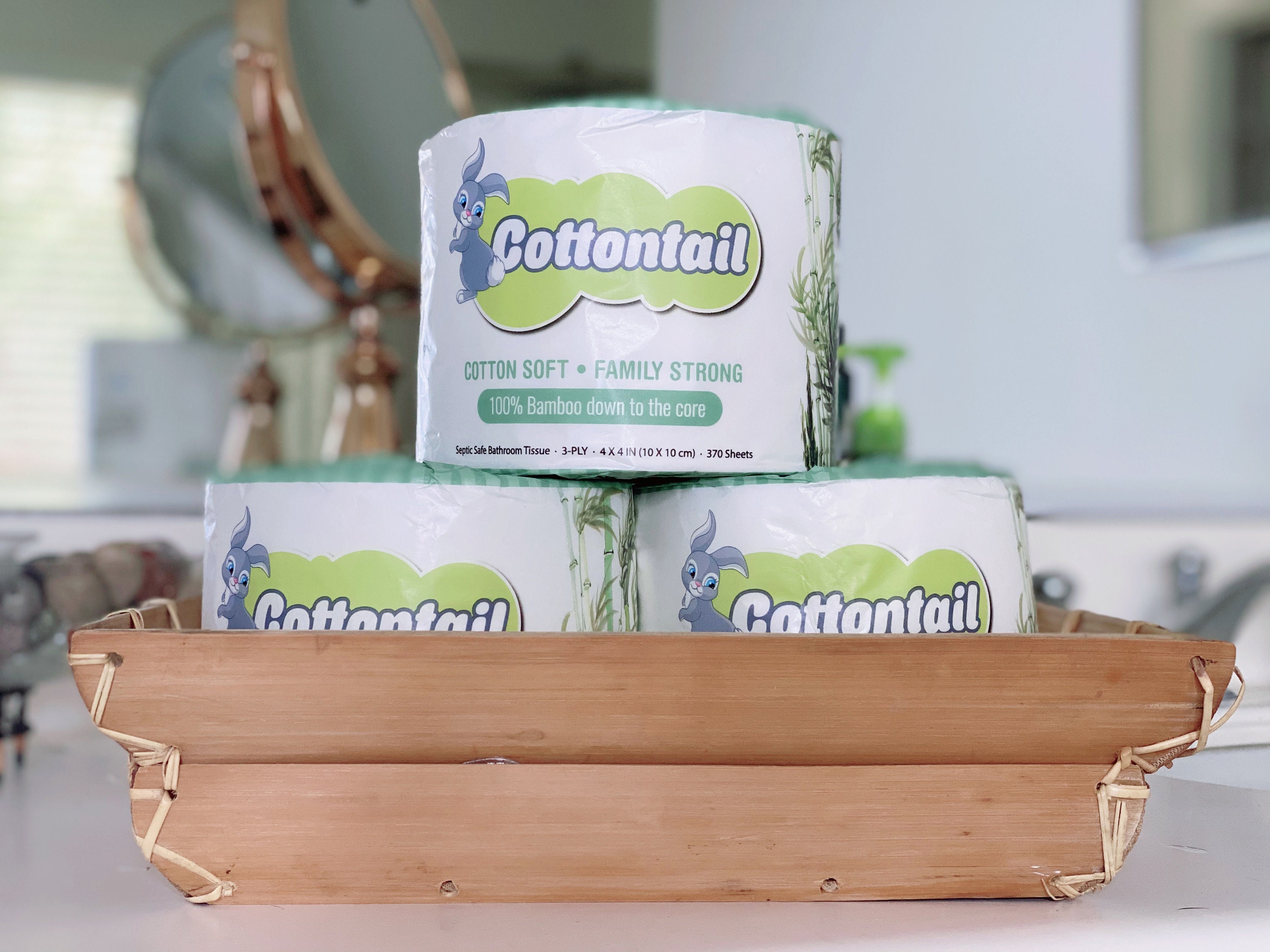 Premium Bamboo Toilet Paper Etsy