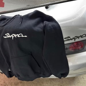 Toyota Supra embroidered hoodie