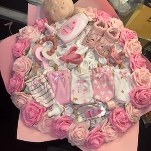 Diaper Flower Bouquet