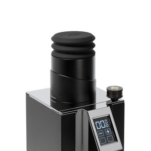 ARO Espresso™ Aluminum Single Dose Hopper with Silicone Bellows and Integrated Anti-Popcorn Baffle | Compatible with Eureka Mignon Grinders