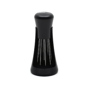 Metal WDT Tool and Self-Aligning Stand | 0.35mm and 0.25mm Diameter Pin Options | Precision Machined Espresso Distribution Tool