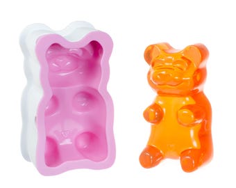 6" Gummy Bear Silicone Mold | Candy Art | Food-Safe