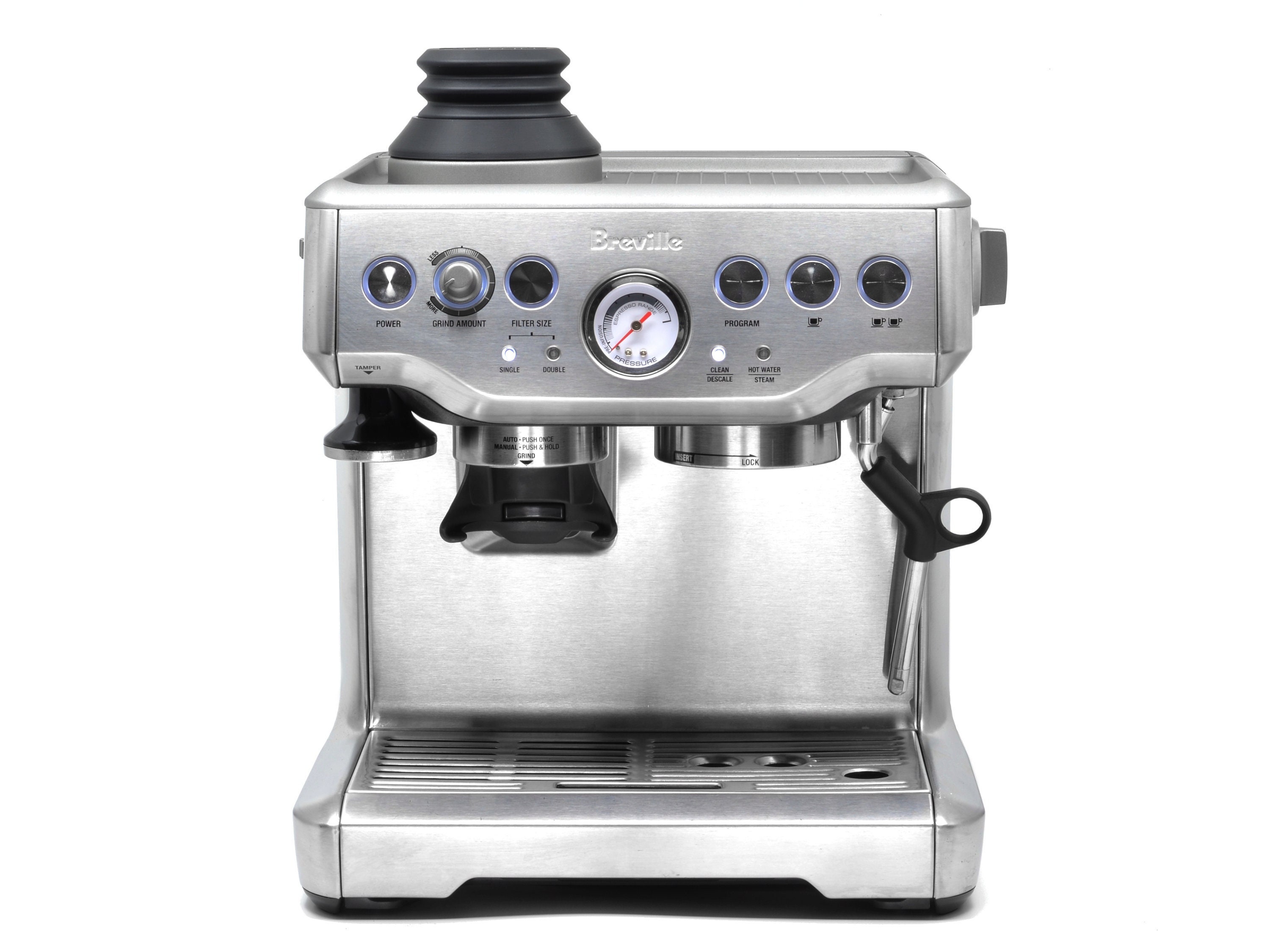 Breville Barista Express Stainless Steel Espresso Machine with