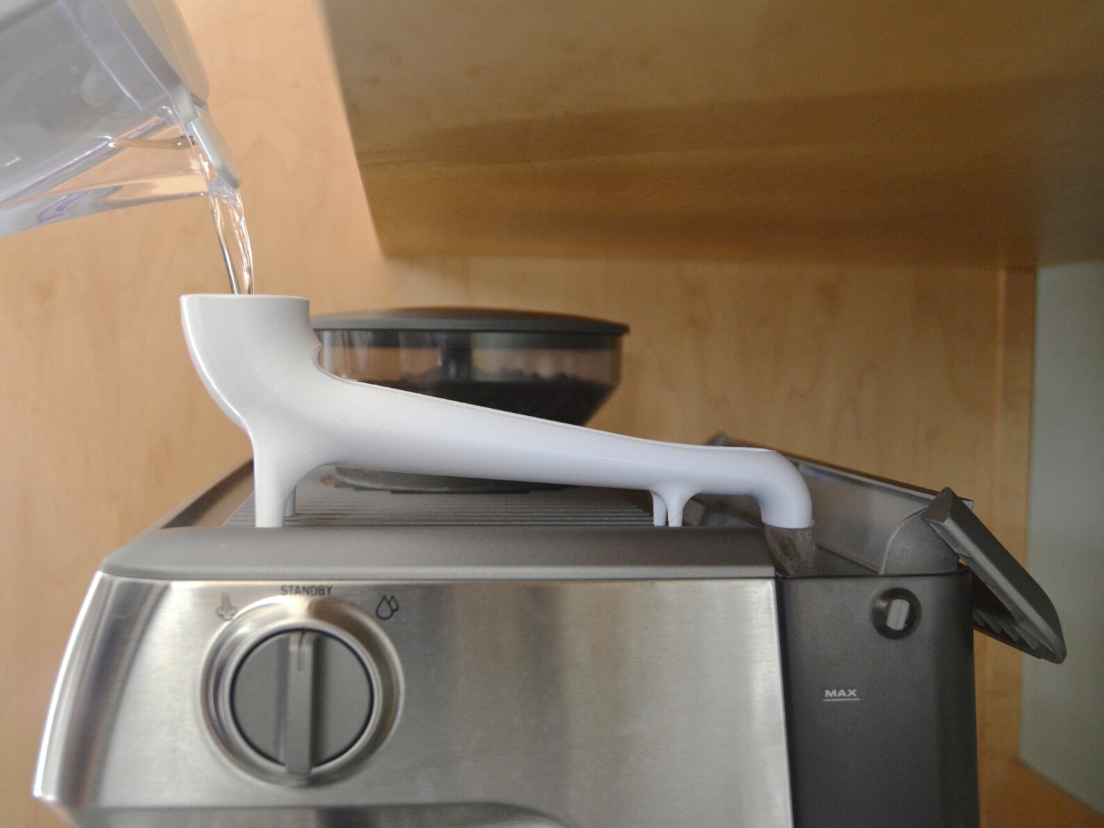 Espresso Machine Water Tank Quickaccess Funnel Etsy