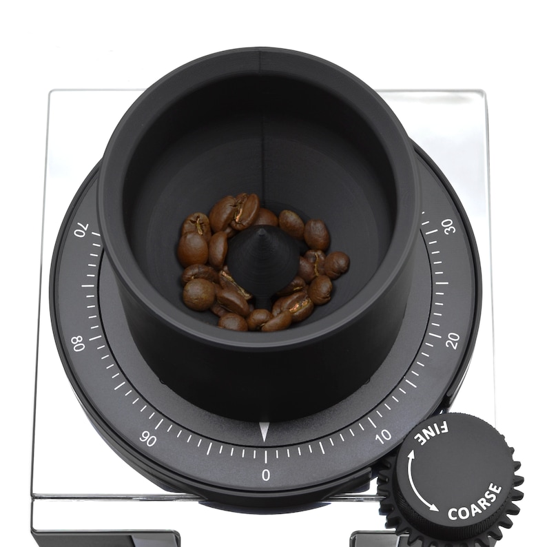 ARO Espresso™ Grinder Setting Dial for Eureka Mignon Aluminum Dial Faceplates Solid Aluminum Knob Effortless Grind Adjustments image 9