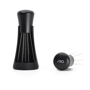 ARO Espresso® Metal WDT Tool with Self-Aligning Stand | 0.35 and 0.25mm Pins