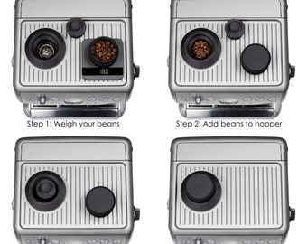 ARO® Aluminum Single Dose Hopper | Compatible with Breville/Sage Oracle Jet and Oracle Dual Boiler