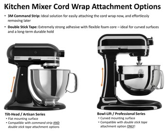 KitchenAid Mixer Cord Wrap - Multiple Colors & Styles Available