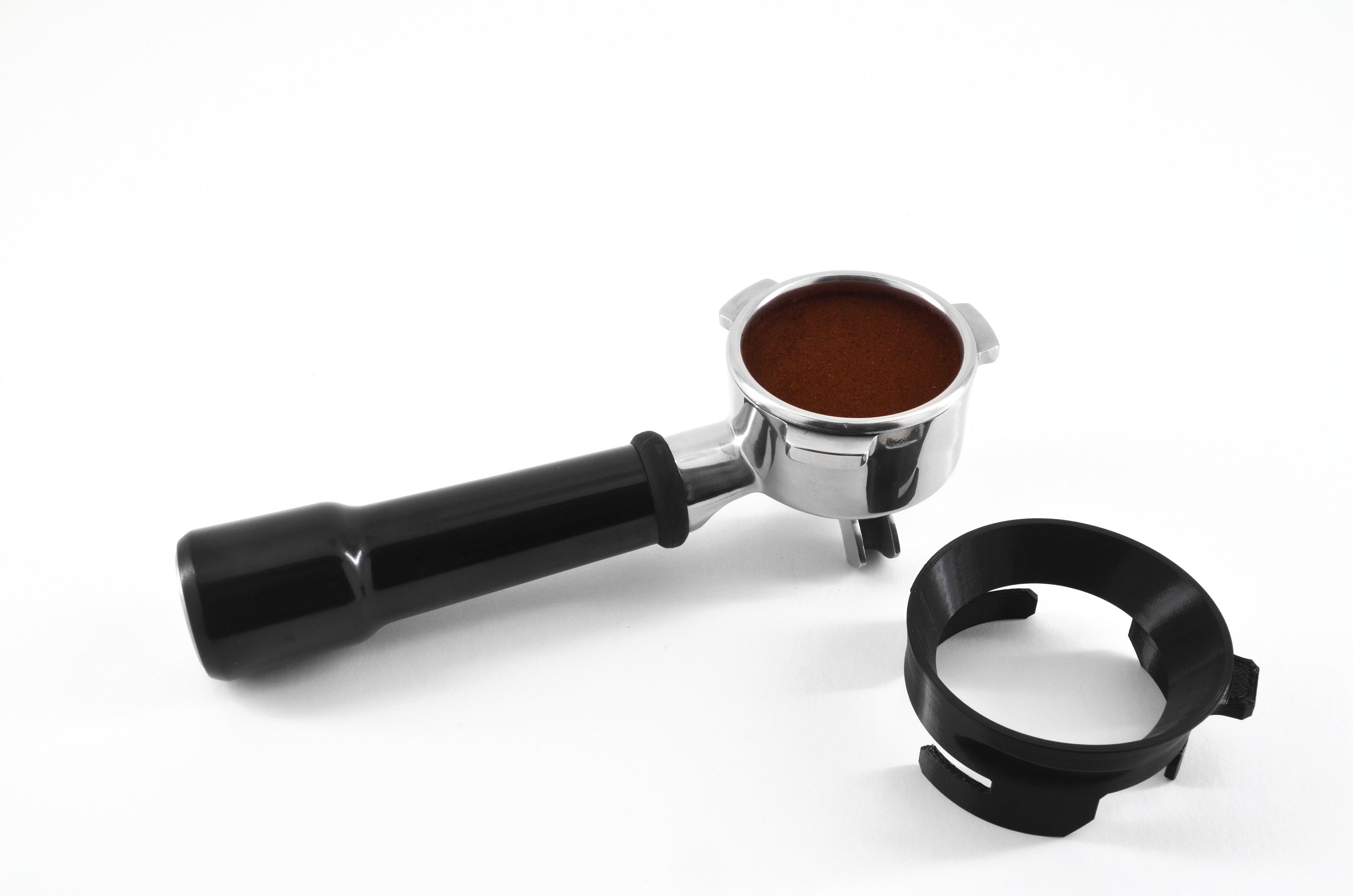Matow Dosiertrichter Für Breville – 54 Mm Mit Mahlauslöser, Edelstahl, Reduziert Kaffee-Unordnung
